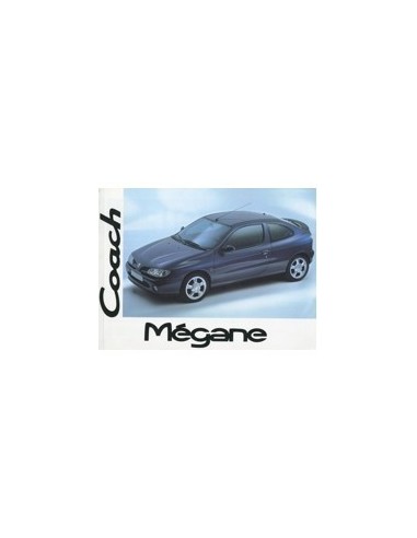 1996 RENAULT MEGANE COUPE INSTRUCTIEBOEKJE NEDERLANDS