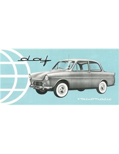 1961 DAF VARIOMATIC BROCHURE NEDERLANDS