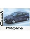 1996 RENAULT MEGANE COUPE INSTRUCTIEBOEKJE DUITS