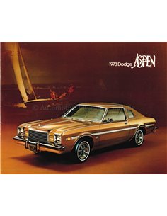 1978 DODGE ASPEN BROCHURE ENGELS