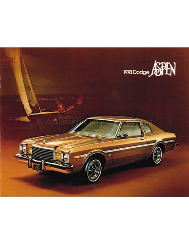 1978 DODGE ASPEN BROCHURE ENGELS