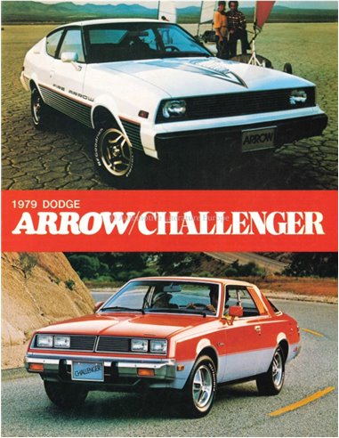 1979 DODGE ARROW/CHALLENGER BROCHURE ENGLISH