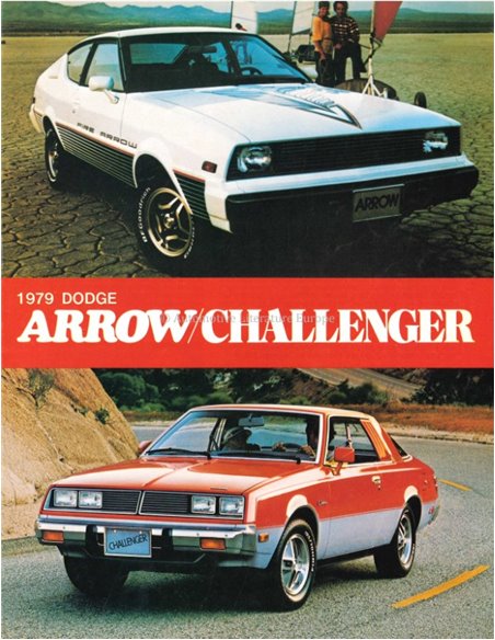 1979 DODGE ARROW/CHALLENGER PROSPEKT ENGLISCH