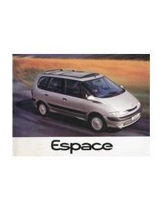 1996 RENAULT ESPACE INSTRUCTIEBOEKJE DUITS