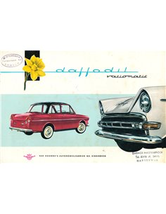 1961 DAF VARIOMATIC BROCHURE NEDERLANDS