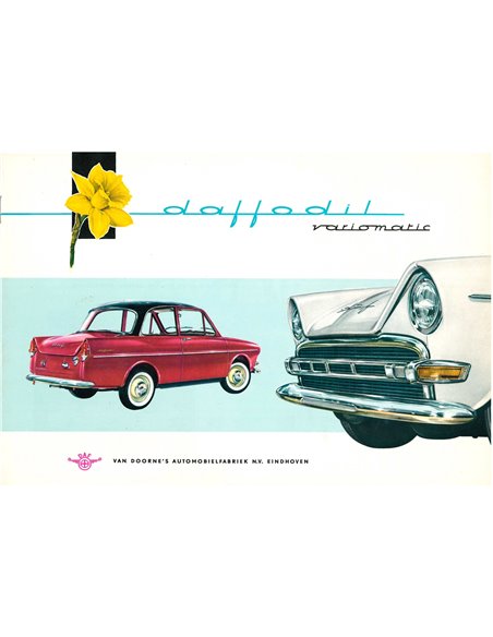 1962 DAF VARIOMATIC PROSPEKT NIEDERLANDISCH