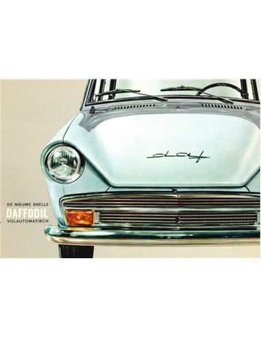 1963 DAF DAFFODIL BROCHURE DUTCH