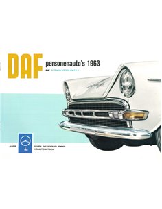 1963 DAF VARIOMATIC BROCHURE NEDERLANDS