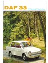 1967 DAF 33 VARIOMATIC BROCHURE NEDERLANDS