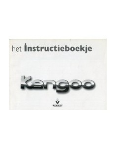 1999 RENAULT KANGOO INSTRUCTIEBOEKJE NEDERLANDS