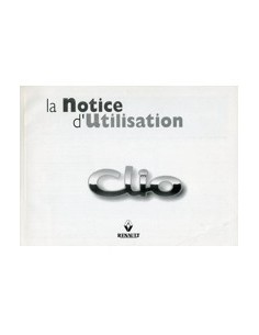 1998 RENAULT CLIO INSTRUCTIEBOEKJE FRANS