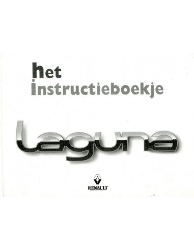 1998 RENAULT LAGUNA INSTRUCTIEBOEKJE NEDERLANDS