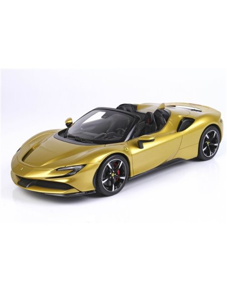 2020 FERRARI SF90 SPIDER GIALLO MONTECARLO MODELCAR 15/200