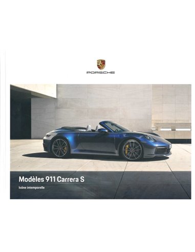 2020 PORSCHE 911 CARRERA S HARDCOVER BROCHURE FRANS