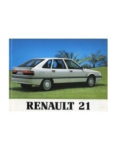 1990 RENAULT 21 INSTRUCTIEBOEKJE NEDERLANDS