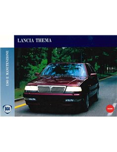 1992 LANCIA THEMA OWNERS MANUAL ITALIAN