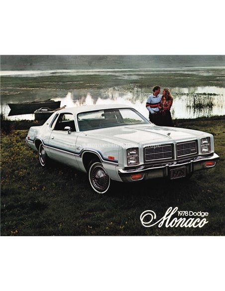1978 DODGE MONACO BROCHURE ENGLISH