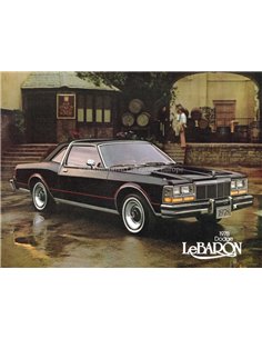 1978 DODGE LEBARON BROCHURE ENGLISH