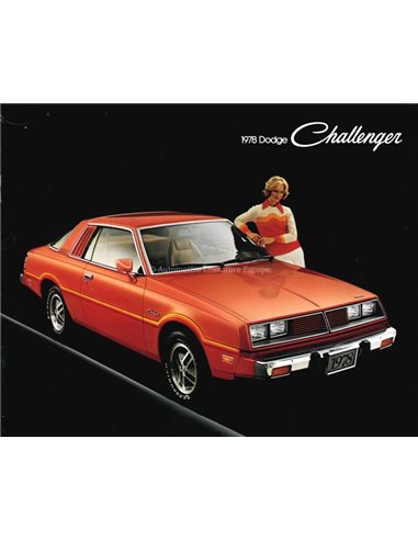 1978 DODGE CHALLENGER BROCHURE ENGELS