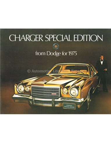 1975 DODGE CHARGER SE BROCHURE ENGLISH