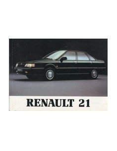 1990 RENAULT 21 SEDAN INSTRUCTIEBOEKJE NEDERLANDS