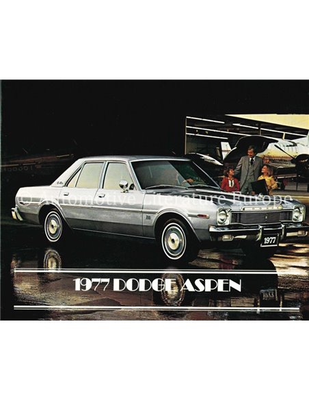 1977 DODGE ASPEN BROCHURE ENGELS