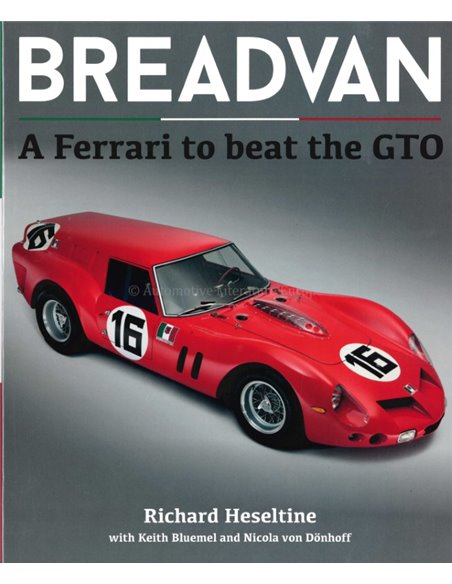 BREADVAN - A FERRARI TO BEAT THE GTO - BOEK