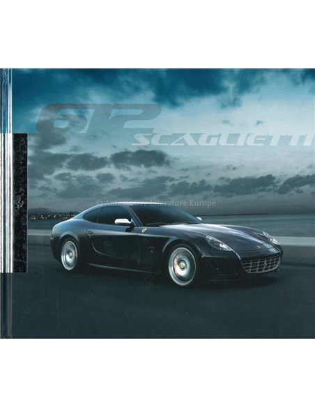 2008 FERRARI 612 SCAGLIETTI HARDCOVER PROSPEKT 3297/08