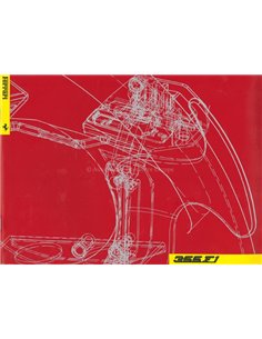 1998 FERRARI 355 F1 PRESSEMAPPE PROSPEKT 1225/97