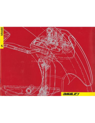1998 FERRARI 355 F1 PRESS BROCHURE PROSPEKT 1225/97
