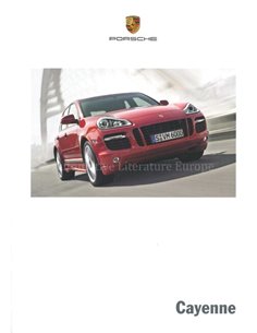2008 PORSCHE CAYENNE HARDCOVER PROSPEKT DEUTSCH