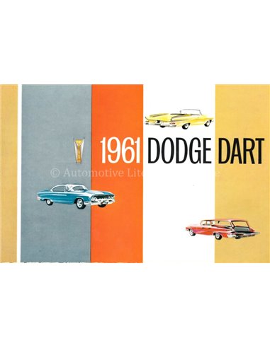 1961 DODGE DART PROSPEKT NIEDERLÄNDISCH