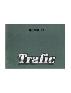 1982 RENAULT TRAFIC INSTRUCTIEBOEKJE NEDERLANDS