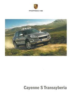 2009 PORSCHE CAYENNE S TRANSSYBERIA BROCHURE NEDERLANDS
