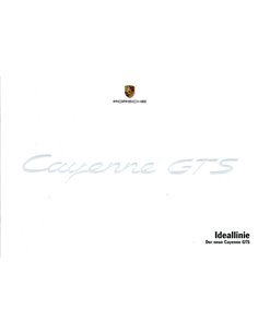 2008 PORSCHE CAYENNE GTS BROCHURE DUITS