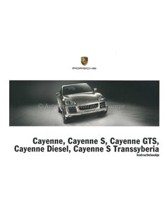 2010 PORSCHE CAYENNE INSTRUCTIEBOEKJE NEDERLANDS