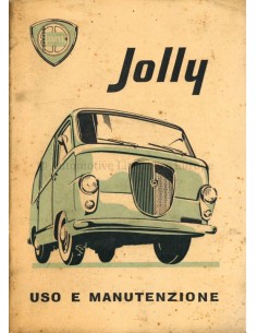 1963 LANCIA JOLLY OWNERS...