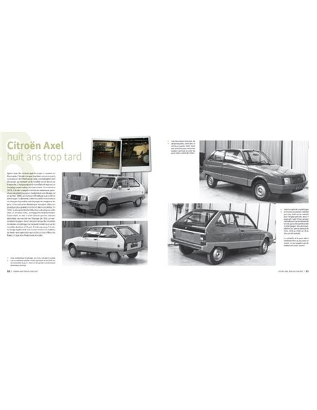 2021 CITROËN AXEL & OLTCIT - THIJS VAN DER ZANDEN - BOEK - FRANS