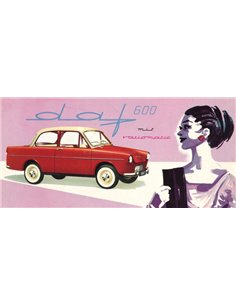 1960 DAF 600 VARIOMATIC BROCHURE DUITS