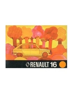 1974 RENAULT 16 INSTRUCTIEBOEKJE NEDERLANDS