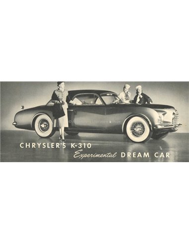 1952 CHRYSLER K-310 BROCHURE ENGELS (USA)