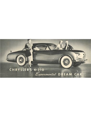 1952 CHRYSLER K-310 BROCHURE ENGLISH (USA)