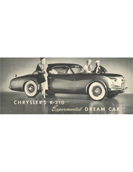 1952 CHRYSLER K-310 BROCHURE ENGLISH (USA)