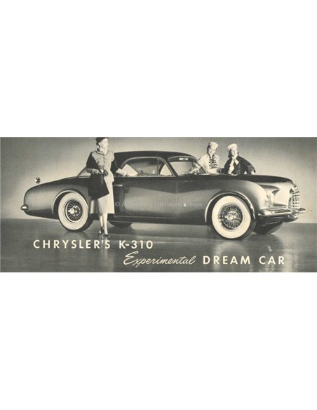 1952 CHRYSLER K-310 PROSPEKTE ENGLISCH (USA)