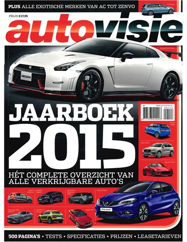 2015 AUTOVISIE YEARBOOK DUTCH