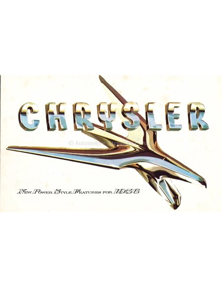 1956 CHRYSLER RANGE BROCHURE ENGELS (USA)