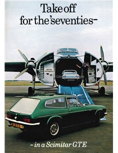 197? SCIMITAR GTE PROSPEKT ENGLISCH