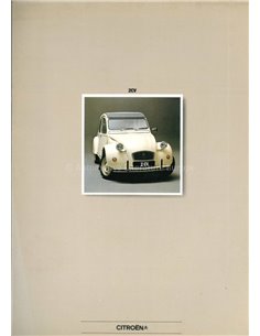 1982 CITROEN 2CV PROSPEKT ITALIANISCH