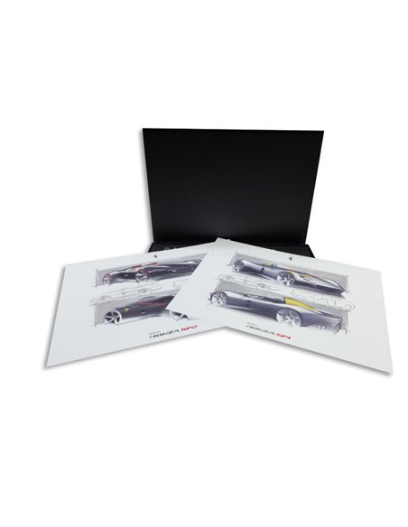 2018 FERRARI SP1 & SP2 MONZA LITHOGRAPHIE