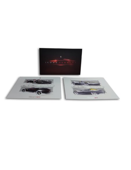 2018 FERRARI SP1 & SP2 MONZA LITHOGRAFIE